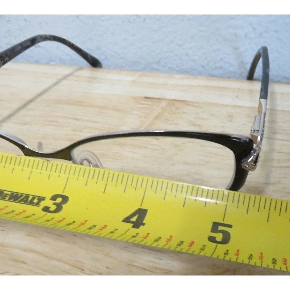 Caviar M 5616 Eye Glasses Frames Only Made In Italy Crystals Gold Rhinestones